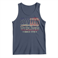 We The People Since 1776 Tank Top US Military Army Birthday Vintage American Flag