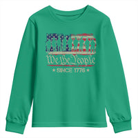 We The People Since 1776 Youth Sweatshirt US Military Army Birthday Vintage American Flag