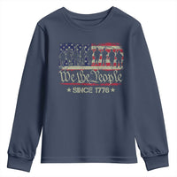 We The People Since 1776 Youth Sweatshirt US Military Army Birthday Vintage American Flag