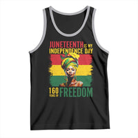 Juneteenth Is My Independence Day 160 Years Of Freedom Tank Top