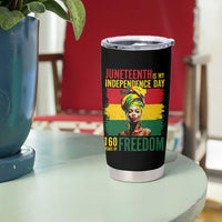 Juneteenth Is My Independence Day 160 Years Of Freedom Tumbler Cup