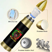 Juneteenth 160 Years Of Freedom Bullet Tumbler African American Pride - Wonder Print Shop