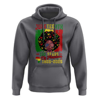 Juneteenth 160 Years Of Freedom Hoodie African American Pride - Wonder Print Shop