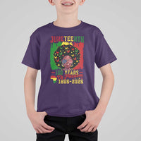 Juneteenth 160 Years Of Freedom T Shirt For Kid African American Pride - Wonder Print Shop