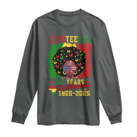 Juneteenth 160 Years Of Freedom Long Sleeve Shirt African American Pride - Wonder Print Shop