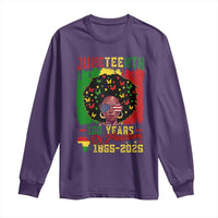 Juneteenth 160 Years Of Freedom Long Sleeve Shirt African American Pride - Wonder Print Shop