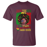 Juneteenth 160 Years Of Freedom T Shirt African American Pride - Wonder Print Shop