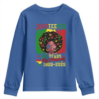 Juneteenth 160 Years Of Freedom Youth Sweatshirt African American Pride - Wonder Print Shop