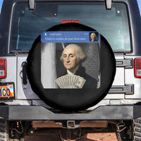 There is Motion At Your Front Door George Washington Meme Spare Tire Cover