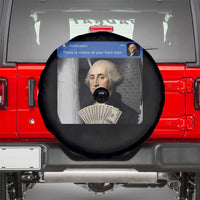 There is Motion At Your Front Door George Washington Meme Spare Tire Cover