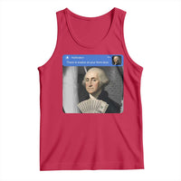 There is Motion At Your Front Door George Washington Meme Tank Top