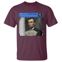 There is Motion At Your Front Door Abraham Lincoln Meme T Shirt