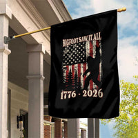 Bigfoot 250th Anniversary USA Garden Flag Bigfoot Saw It All 1776 2026 4th of July