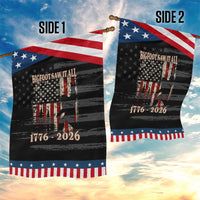 Bigfoot 250th Anniversary USA Patriotic Garden Flag Bigfoot Saw It All 1776 2026 4th of July