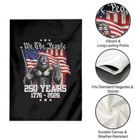250th Anniversary USA Bigfoot Garden Flag Sasquatch 250 Years Independence