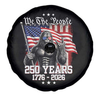 250th Anniversary USA Bigfoot Spare Tire Cover Sasquatch 250 Years Independence