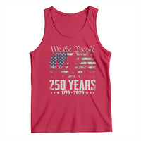 Bigfoot 250 Years American Flag Patriotic 1776 2026 Tank Top