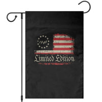 80th Birthday 1946 Limited Edition Garden Flag Gifts for 80 Years Old Vintage American Flag