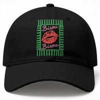 French Bisous Paris Vacation Retro Summer Vibes Baseball Cap