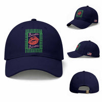 French Bisous Paris Vacation Retro Summer Vibes Baseball Cap