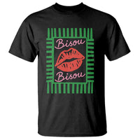 French Bisous Paris Vacation Retro Summer Vibes T Shirt