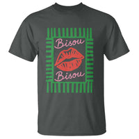 French Bisous Paris Vacation Retro Summer Vibes T Shirt