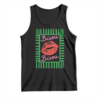 French Bisous Paris Vacation Retro Summer Vibes Tank Top