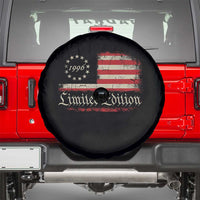 30th Birthday 1996 Limited Edition Spare Tire Cover Gifts for 30 Years Old Vintage American Flag