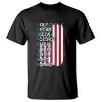 Godfather T Shirt Phonetic Alphabet Veteran Dad Uncle - Wonder Print Shop