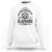Funny I'm Chief Kickabitch From The Slapahoe Tribe Sweatshirt Native American Racoon - Wonder Print Shop