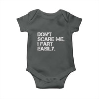 Funny Dont Scare Me I Fart Easily Baby Onesie Humor Hilarious - Wonder Print Shop