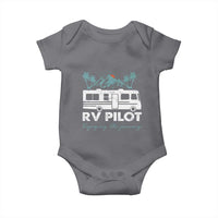 Funny RV Pilot Camping Baby Onesie Enjoying The Journey Motorhome Travel Vacation - Wonder Print Shop