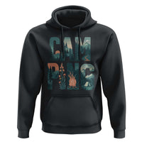 Camping Nature Adventure Campfire Tent Mountains Hoodie - Wonder Print Shop
