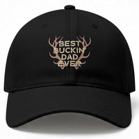 Funny Best Buckin Dad Ever Baseball Cap Deer Hunting Father's Day