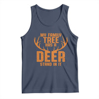 Funny My Family Tree Has A Deer Stand In It Tank Top Deer Hunting - Wonder Print Shop