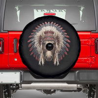 Horse Native American Indigenous Heritage War Bonnet Spare Tire Cover - Wonder Print Shop