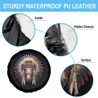 Horse Native American Indigenous Heritage War Bonnet Spare Tire Cover - Wonder Print Shop