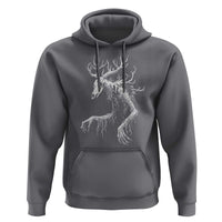 Wendigo Monster Skinwalker Mythical Cryptid Hoodie - Wonder Print Shop
