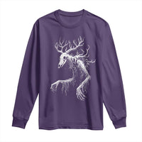 Wendigo Monster Skinwalker Mythical Cryptid Long Sleeve Shirt - Wonder Print Shop