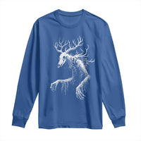 Wendigo Monster Skinwalker Mythical Cryptid Long Sleeve Shirt - Wonder Print Shop