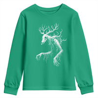 Wendigo Monster Skinwalker Mythical Cryptid Youth Sweatshirt - Wonder Print Shop