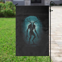 Wendigo Monster Skinwalker Mythical Cryptid Dark Forest Garden Flag - Wonder Print Shop