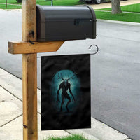 Wendigo Monster Skinwalker Mythical Cryptid Dark Forest Garden Flag - Wonder Print Shop
