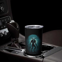 Wendigo Monster Skinwalker Mythical Cryptid Dark Forest Tumbler Cup - Wonder Print Shop