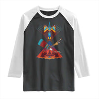 Native American Indigenous Heritage Peyote Water Bird Raglan Shirt - Wonder Print Shop