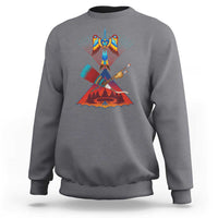 Native American Indigenous Heritage Peyote Water Bird Sweatshirt - Wonder Print Shop