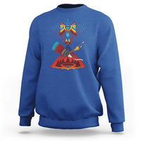 Native American Indigenous Heritage Peyote Water Bird Sweatshirt - Wonder Print Shop