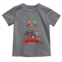 Native American Indigenous Heritage Peyote Water Bird Toddler T Shirt - Wonder Print Shop