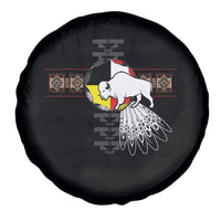 Native American White Buffalo Spare Tire Cover Seven Sacred Grandfather Teachings - Wonder Print Shop