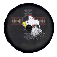 Native American White Buffalo Spare Tire Cover Seven Sacred Grandfather Teachings - Wonder Print Shop
